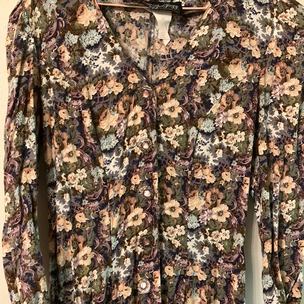 Vintage 90s dress size small - Picture 3 of 7